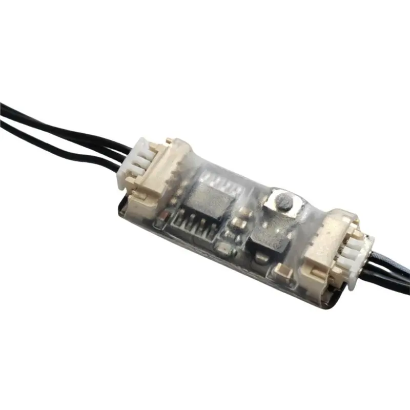 T23C DC 5-8.4V Tailpipe Light For RC For Car Model 5Mm Lamp Beads 25.8X10.3X4.5Mm Controller With Signal Cable DIY Accessories