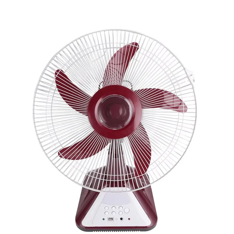 for New Arrival Hot Sale Household  Portable Multifunctional Smart Digital Display Rechargeable Solar Desktop Fan
