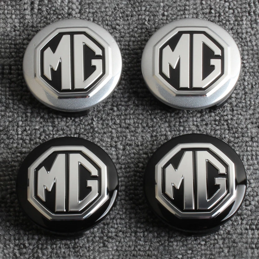 4 Uds emblema de coche cubo de rueda cubierta central accesorios de coche para MG ZS 5 7 6 Cyberster MG4 EV ES5 HS ONE GT GS MG3 EZS 3SW MARVEL