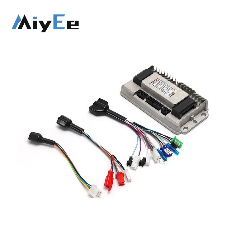 

Контроллер двигателя Miyee 1200 Вт 48 В-72 В BLDC Синусоидальный контроллер двигателя для большинства моделей электромобилей