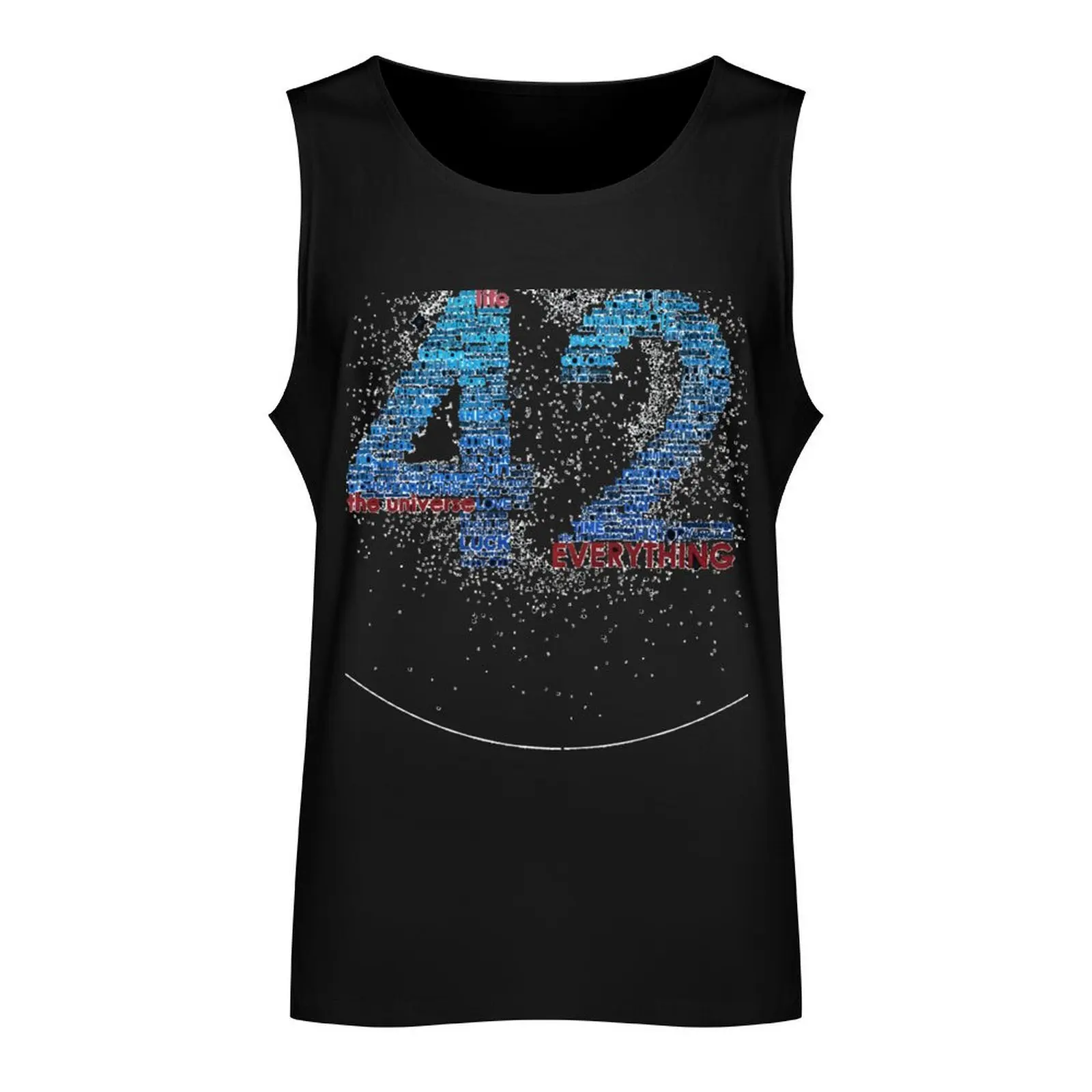 Life,-The-Universe,-and-Everything--Hitchhiker&x27;s-Guide-to-the-Galaxy-Essential-Essential-T-Shir Tank Top anime gym