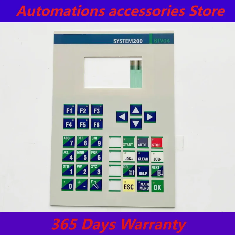

SYSTEM200 BTV04 BTV04.2GN-FW Membrane Button Switch for SYSTEM200 BTV04 BTV04.2GN-FW Keypad Keyboard