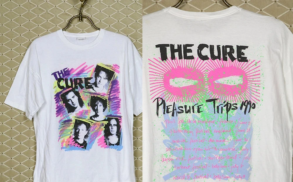 The Cure Tour T-Shirt, Konzert-T-Shirt, Retro-Rare-T-Shirt, Fan-Kurzarmshirt, Outdoor-Alltags-Kurzarmshirt