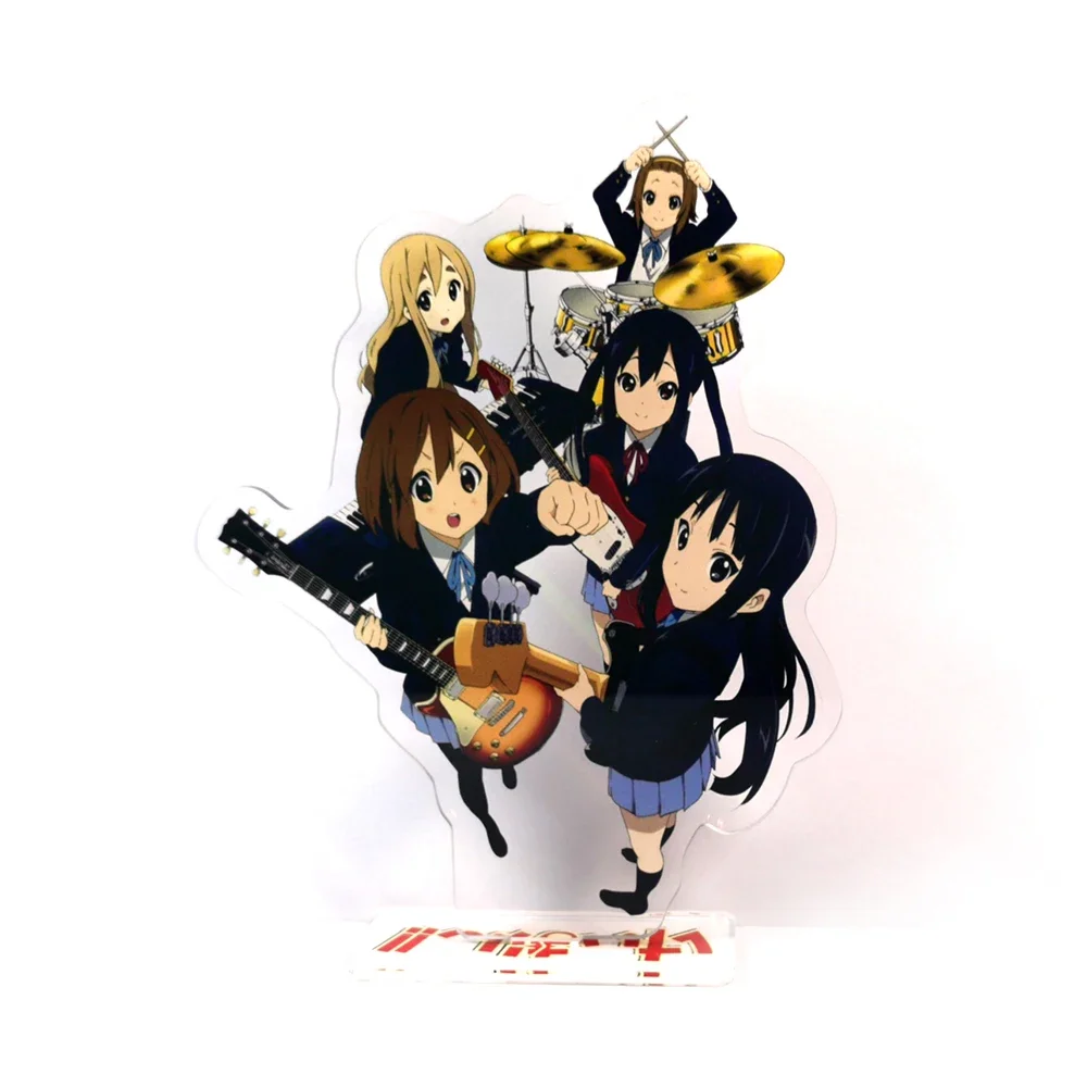 

group Yui Mio Ritsu Tsumugi group acrylic standee figurines desk decoration cake topper anime