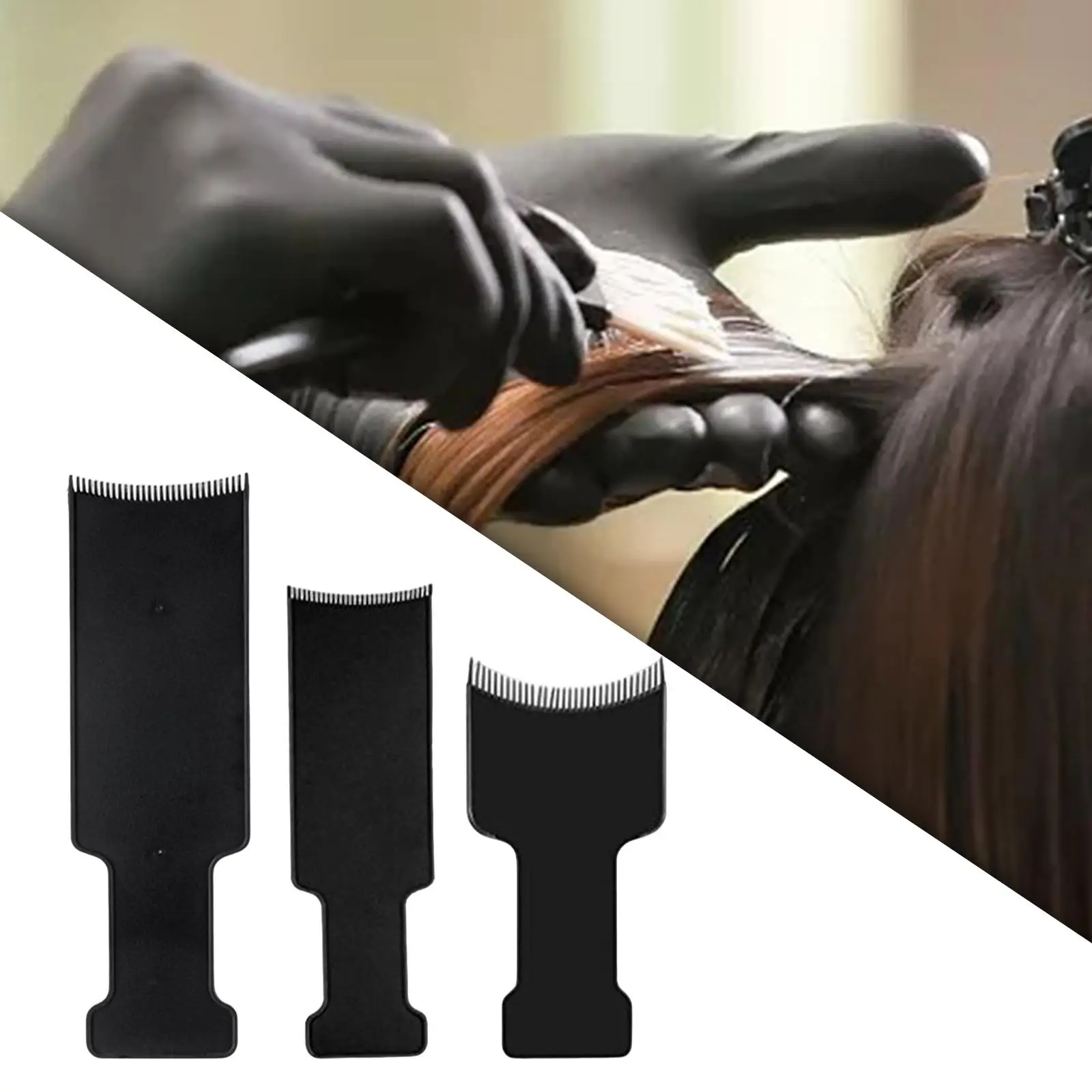 Hair Coloring Board palettes Applicator Paddle Fittings for Salon Hairdresser