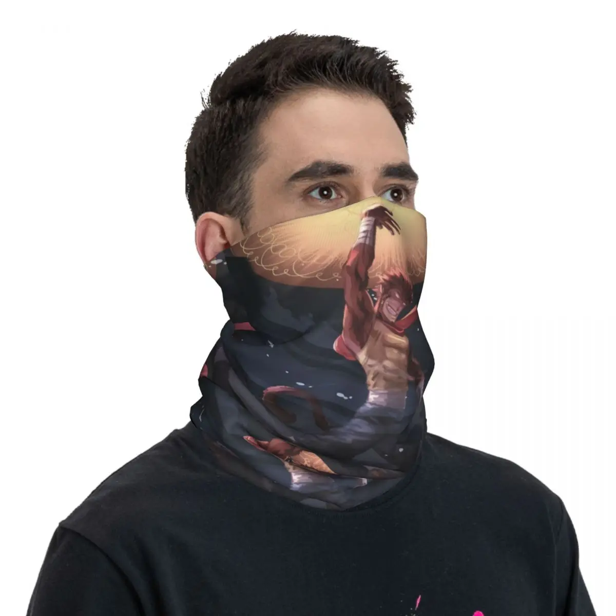 In Staat Om Zowel Hemel Als Aarde Sjaal Halsdoek Hals Gezichtsmasker Polyester Te Ondersteunen