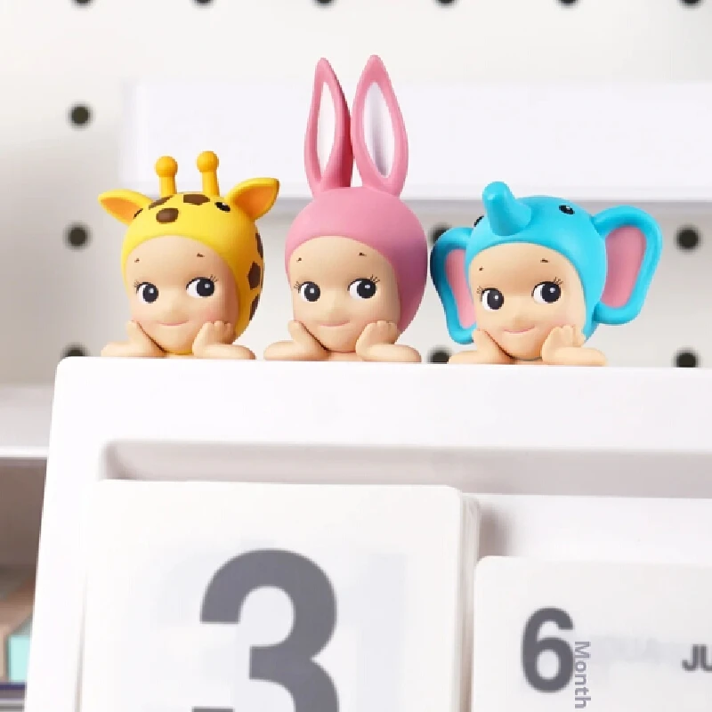 

Authentic Animal Party Angel Series Blind Box Cute Pendant Computer Decoration Accessories Kawaii Doll Action Doll Toy