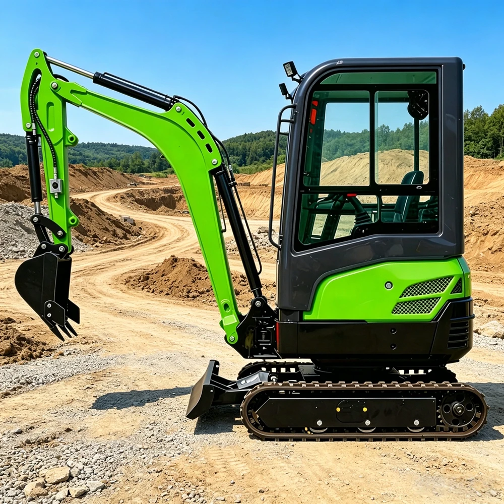 

Mini Excavator Construction 0.8Ton 1.5Ton 1.7Ton 2.5Ton Yanmar engine Diesel engine Energy Saving Farming