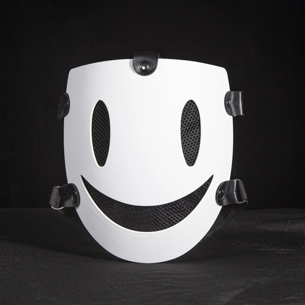 Jeu de rôle sourire visage Cosplay masque de fête Anime masque accessoires de déguisement masque de carnaval Halloween bricolage décorer décorations de fête