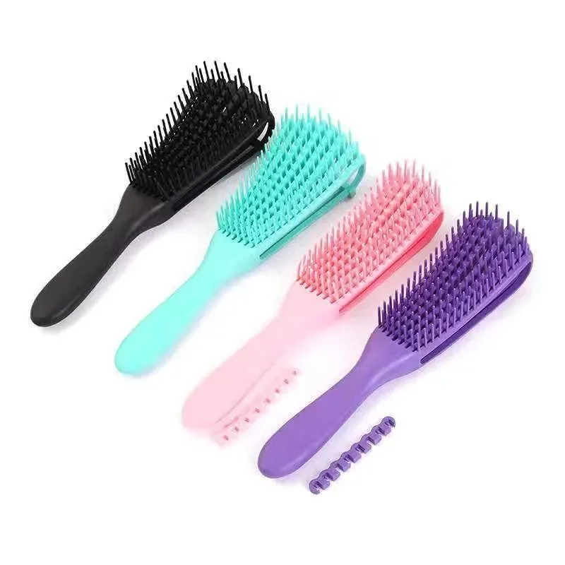 4 colors Hair Brush Scalp Massage Comb Women Detangle Hairbrush Comb Hairdressing Salon Styling Health Care Reduce Fatigue