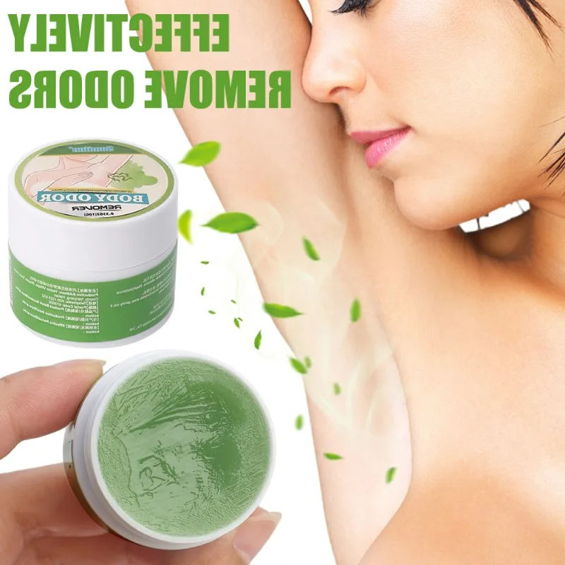 Effectively Remove Body Sweat Odor Agent Antiperspirant Deodorant Remove Underarm Odor Refreshing Oil Body Skin Care Cream 10g