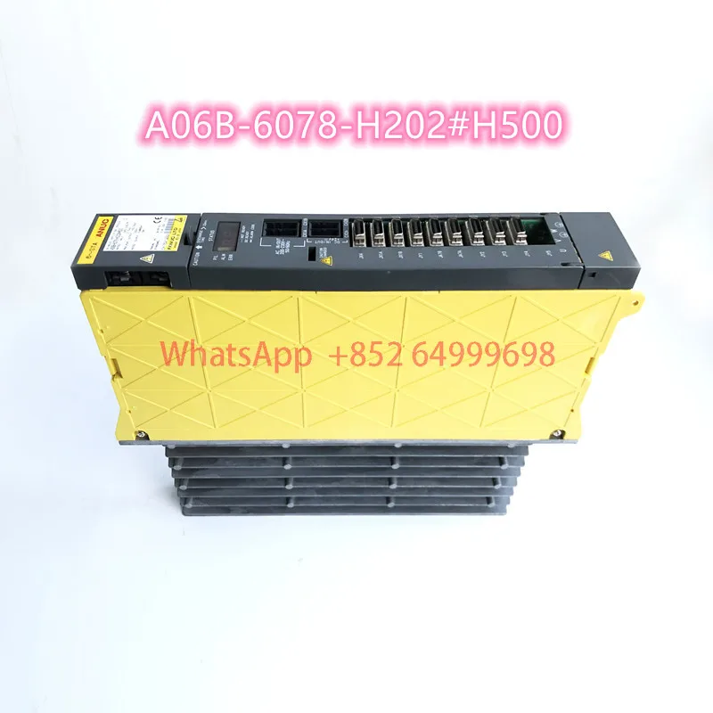 A06B-6078-H202 # Модуль усилителя шпинделя H500 для станка системы ЧПУ
