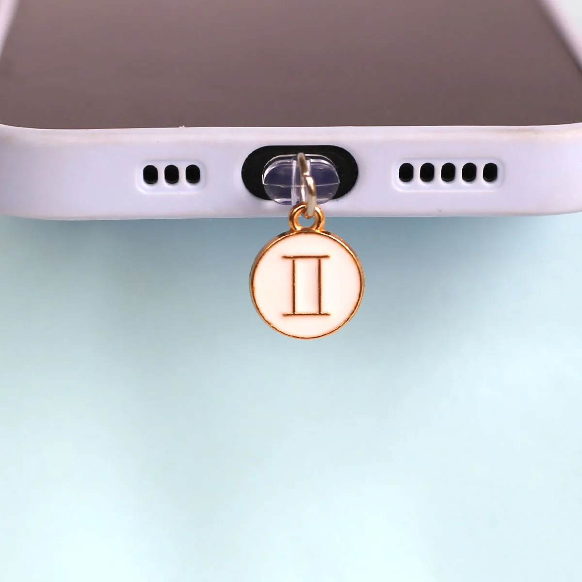 Handy-Staubschutz-Anhänger für die zwölf Sternzeichen, Handy-Zubehör-Dekoration für iPhone 5-14, Staubschutz-Anhänger – Detail 18
