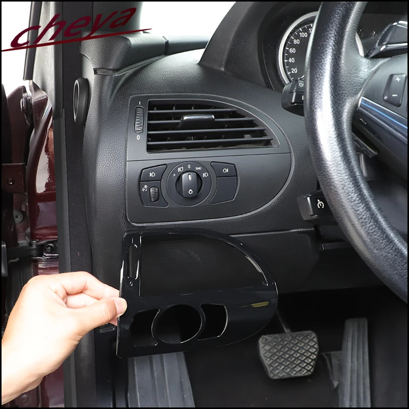

For BMW 6 Series E63 E64 630i 645Ci 650i 2004-2009 LHD ABS plastic Car Center Vent Trim Center Console Vent Frame Accessories