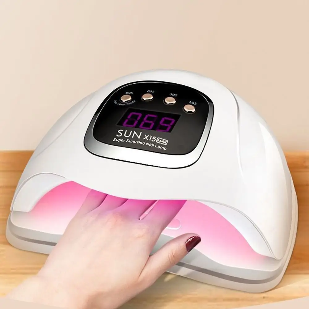 SUNX15MAX 320 W Gel Nageldroger 66 UV LED 10 sec Gel Kleurendroger Digitaal Display UV LED Nageldroger Professioneel gebruik