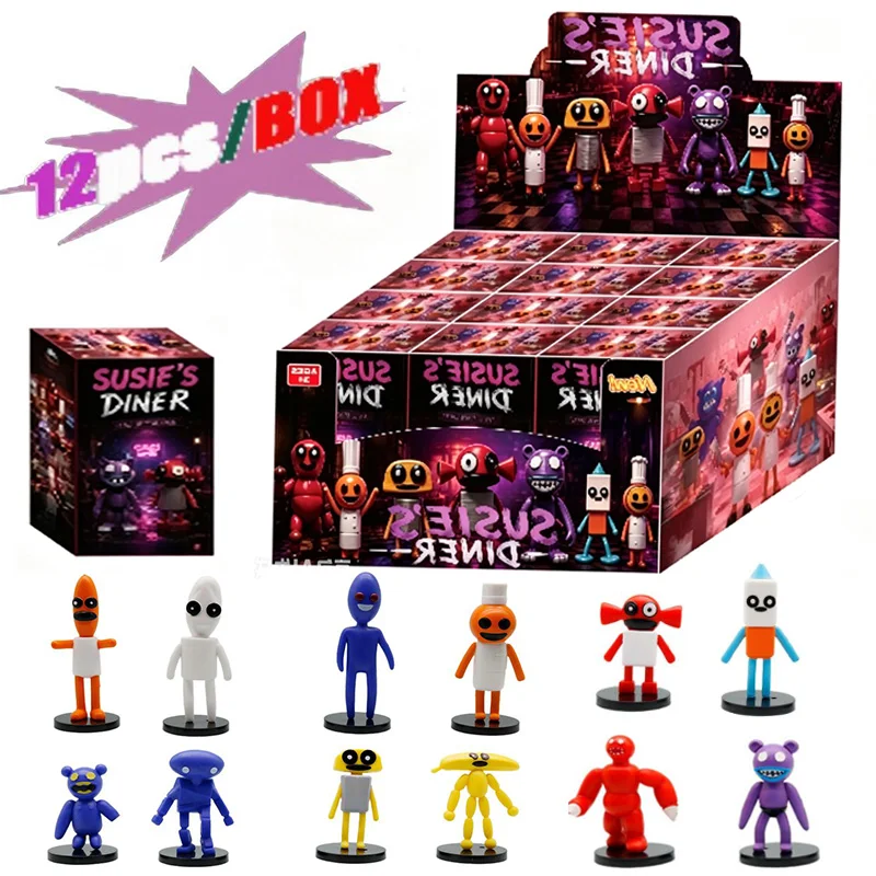

2026 Popular and Popular Susie's Restaurant Games Blind Box Toys Abstract Figurines Decorative Ornaments Gifts