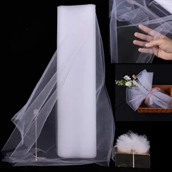 1.6m x 18m Tulle Rolls Bolt for Wedding Birthday Party Decoration Tutu Table Skirt Tulle Fabric Spool Wrapping Ribbon DIY Crafts