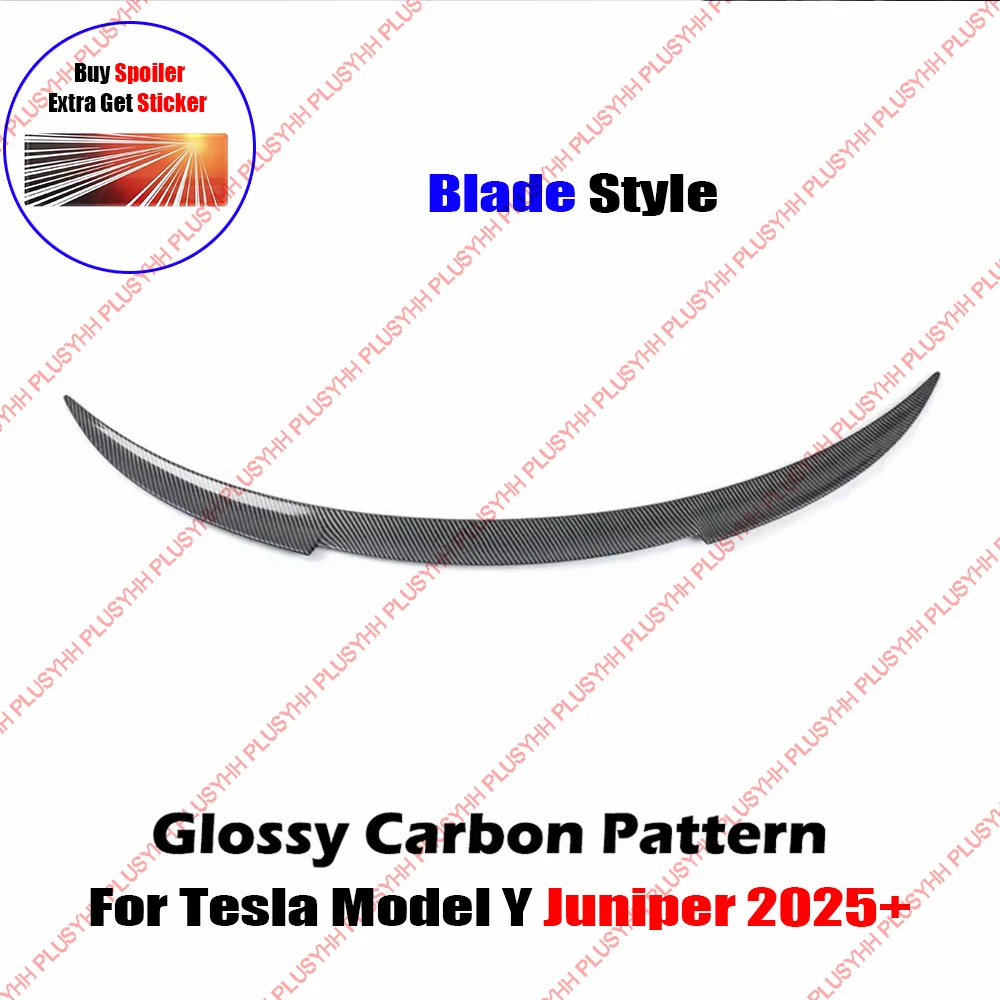 ModelY Juniper 2025 Spoiler Model 3 Highland 2024 Accessoires Achterspoilers Vleugels voor Tesla 3/Y 2017-2023 Auto exterieur Onderdelen HOT