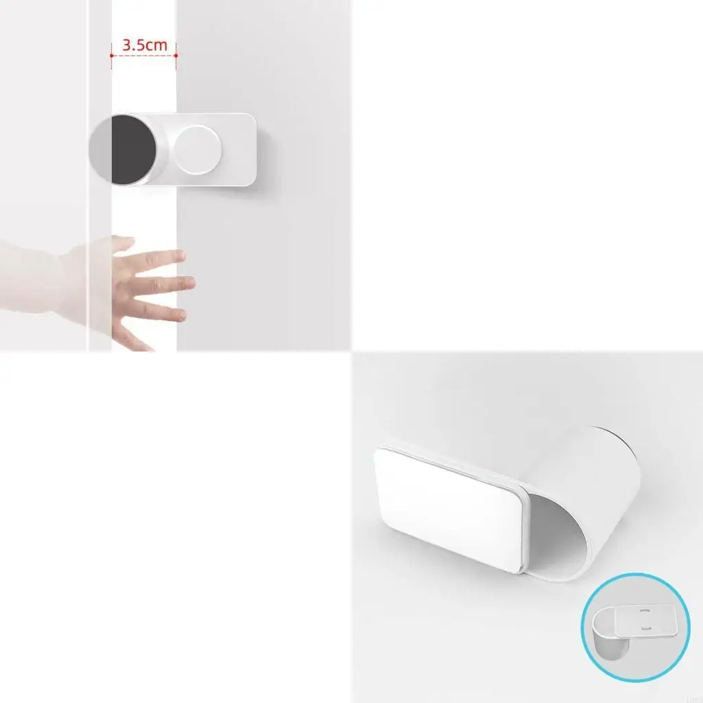 

180 Degree Rotatable Door Pinch Guards Baby Proof Doors Child Safety for Home L8RB