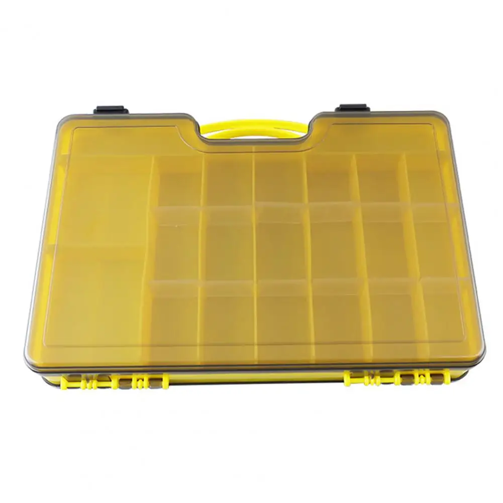 Fishing Gear Case Heavy Duty Waterproof Fishing Lure Box with Detachable Baffle for Baits Accessories Organization Lure Box