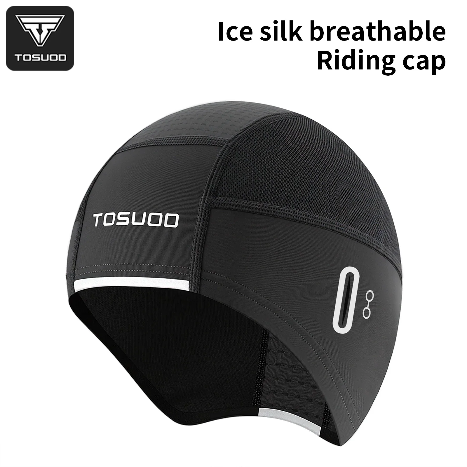 

TOSUOD Riding Cap Summer Ice Silk Sun Protection Quick Dry Mountain Fishing Helmet Motorcycle Inner Breathable Mask Men Women