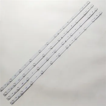 LED backlight strip 11 lamps for JS-LB-D-JP4320-111DBAD (50422) E43DF2000 NEVIR NVR-7406-43HD-N D43-F2000