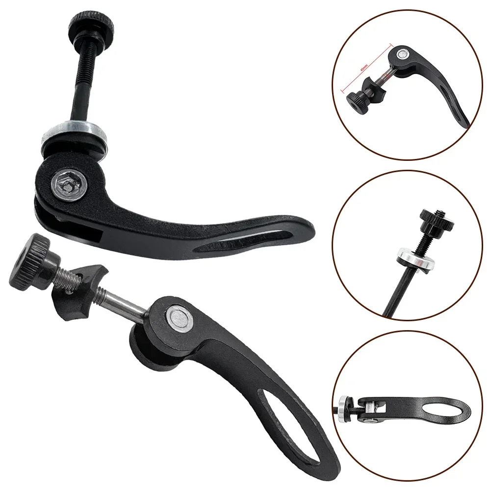 1pc Bicycle Quick Release Screw Aluminum Alloy M5 Bikes Quick Release-Seat Post Clamps Skewer Bolts Clips Screws Bicycle Parts