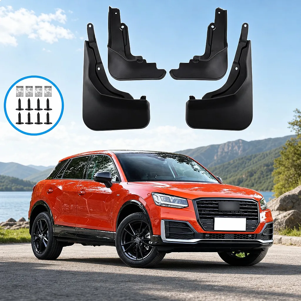 

Mud Flaps Splash Guards for Audi Q2L Q2L Sport 2018-2021 Front Rear Wheel Mudguards Fender Protector
