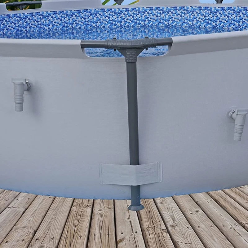 Pool Filter Pump Adapter PVC On/Off Plunger  Swimming Pool Hose Adapter