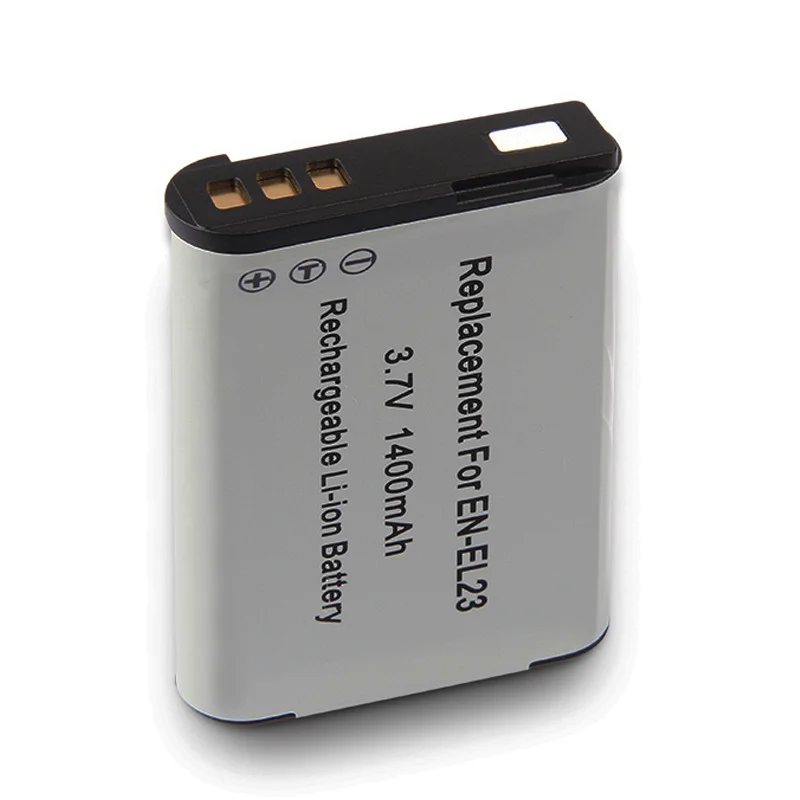 Литий-ионный аккумулятор 3,8 В, 1400 мАч EN — EL23 для цифровых фотоаппаратов Nikon — совместим с P610s, P600, S810c, P900S