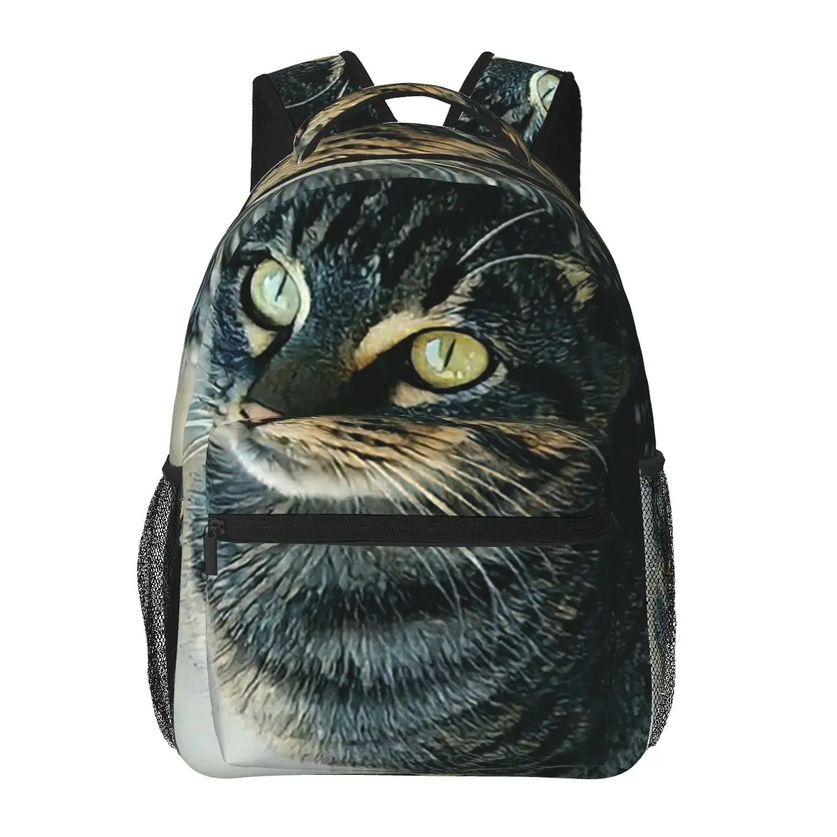 

Where Are You Looking At Cat Animal Backpack Hot Sale Daypack Boys Girls BookBag School Bag Shoulder Bags for Men Women