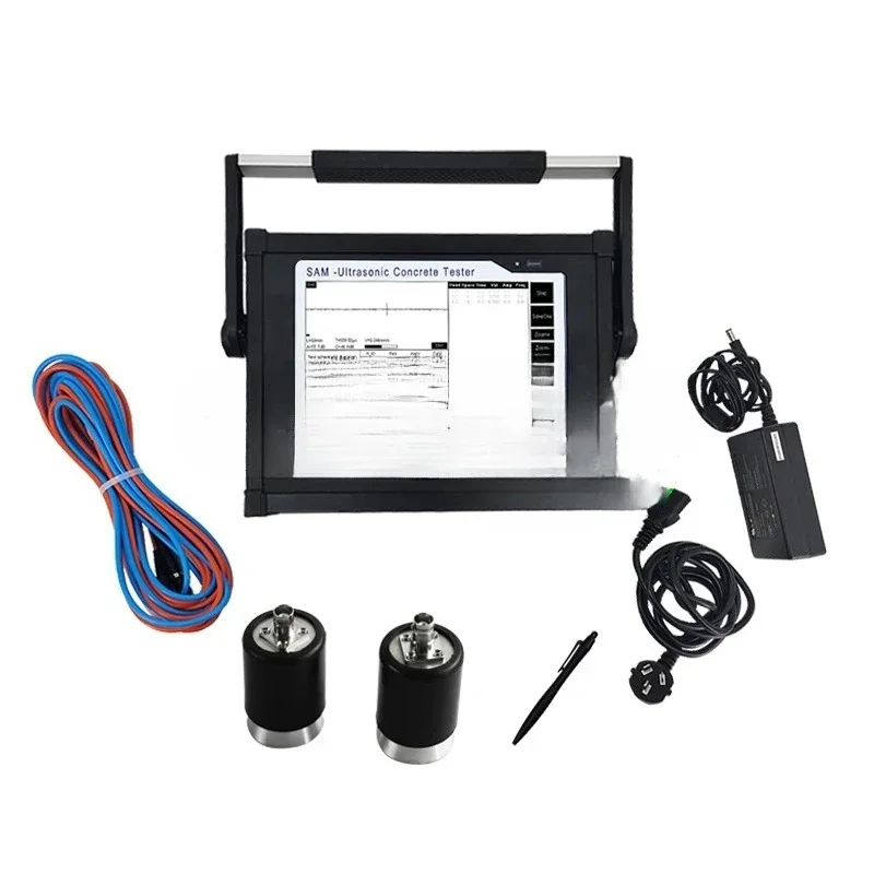 2 Passages Non-metallic Ultrasonic Tester Pile Integrity And Crack Detection