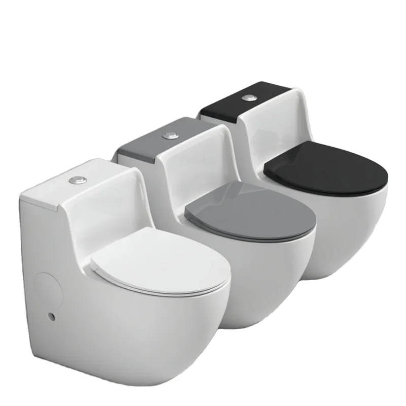 js-Customized Comfortable Color Ceramic Siphon Integrated Toilet Hotel Family Apartment Sanitary Ware！