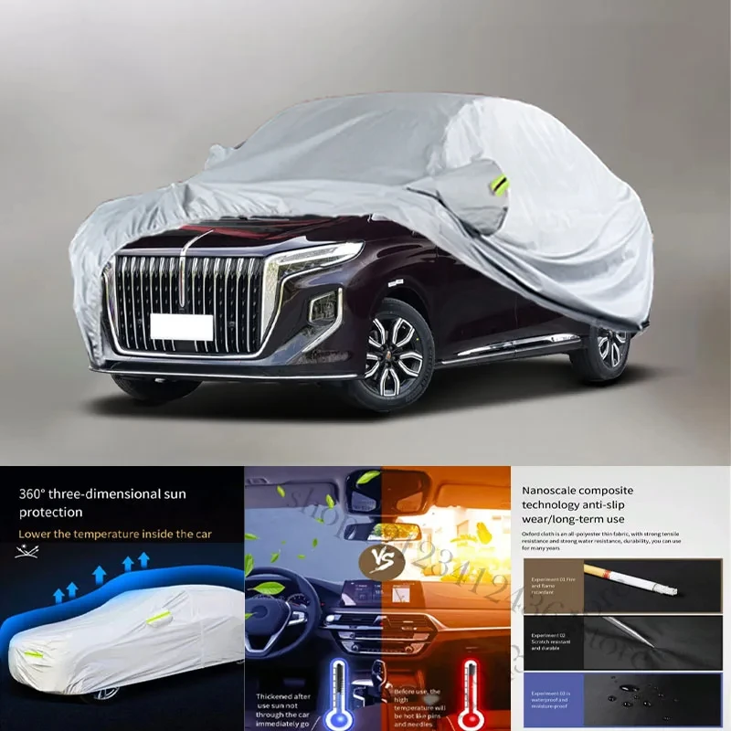 For Hongqi HQ9 Car cover Exterior Car Cover Outdoor Protection Full Car Covers Waterproof