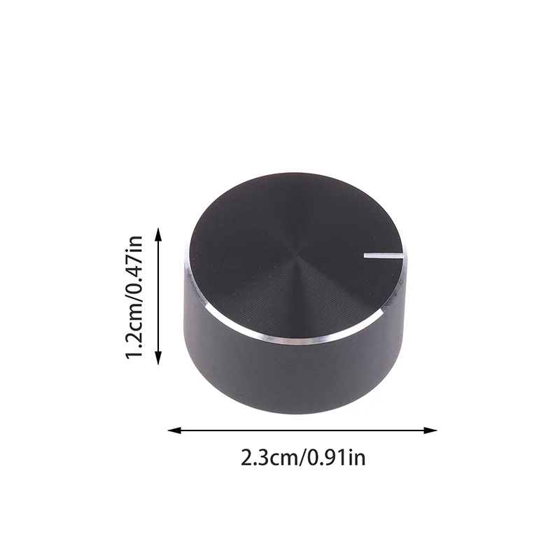 25x13MM Aluminum Alloy Rotary Encoder Switch Shaft Hole 6MM Potentiometer Knob Audio Amplifier Synthesizer Volume Control Knob image 6