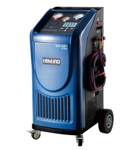 Portable Ac Refrigerant Recovery Machine R134A A/C Refrigerant Recovery RCC-8A+ A/C Service Station