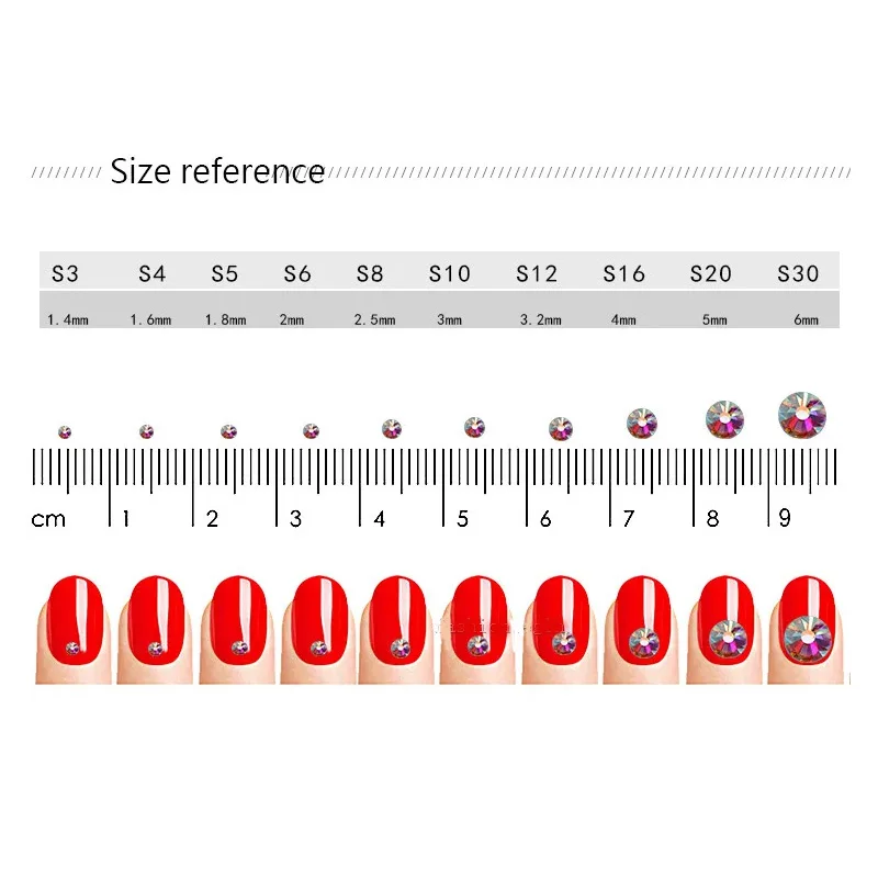 Iskrzące luksusowe mieszane kolory Mix rozmiary 36-144 sztuk ss2 do ss45 wskazał powrót kryształki górskie szkło strass chaton kamienie Diy