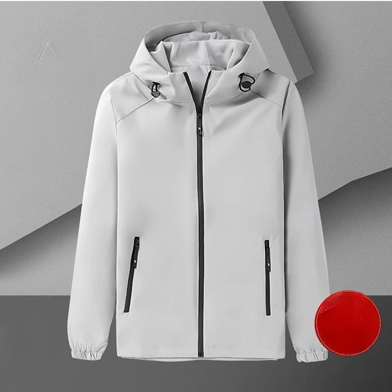 Spring Thin Jacket Men Outdoor Quick Dry Sun-Protective   Hooded Outerwear Sport Windbreaker Ultra Light s E292