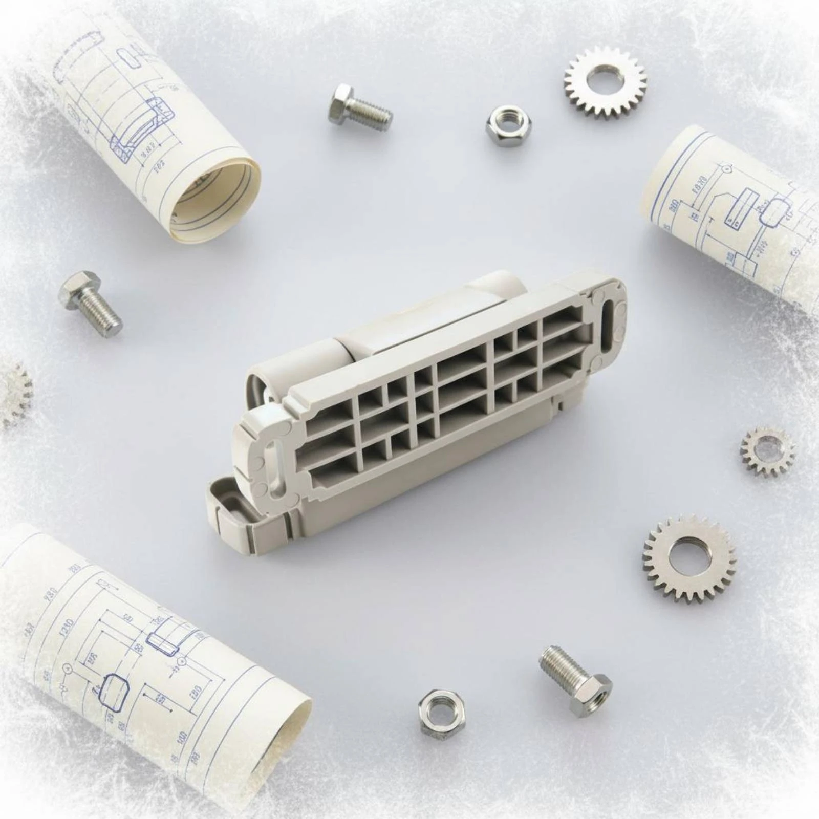 Picture 5: Cold Storage Door Handle Heavy-Duty Cold Room Handle Industrial Hardware Anti-Collision Adjustable