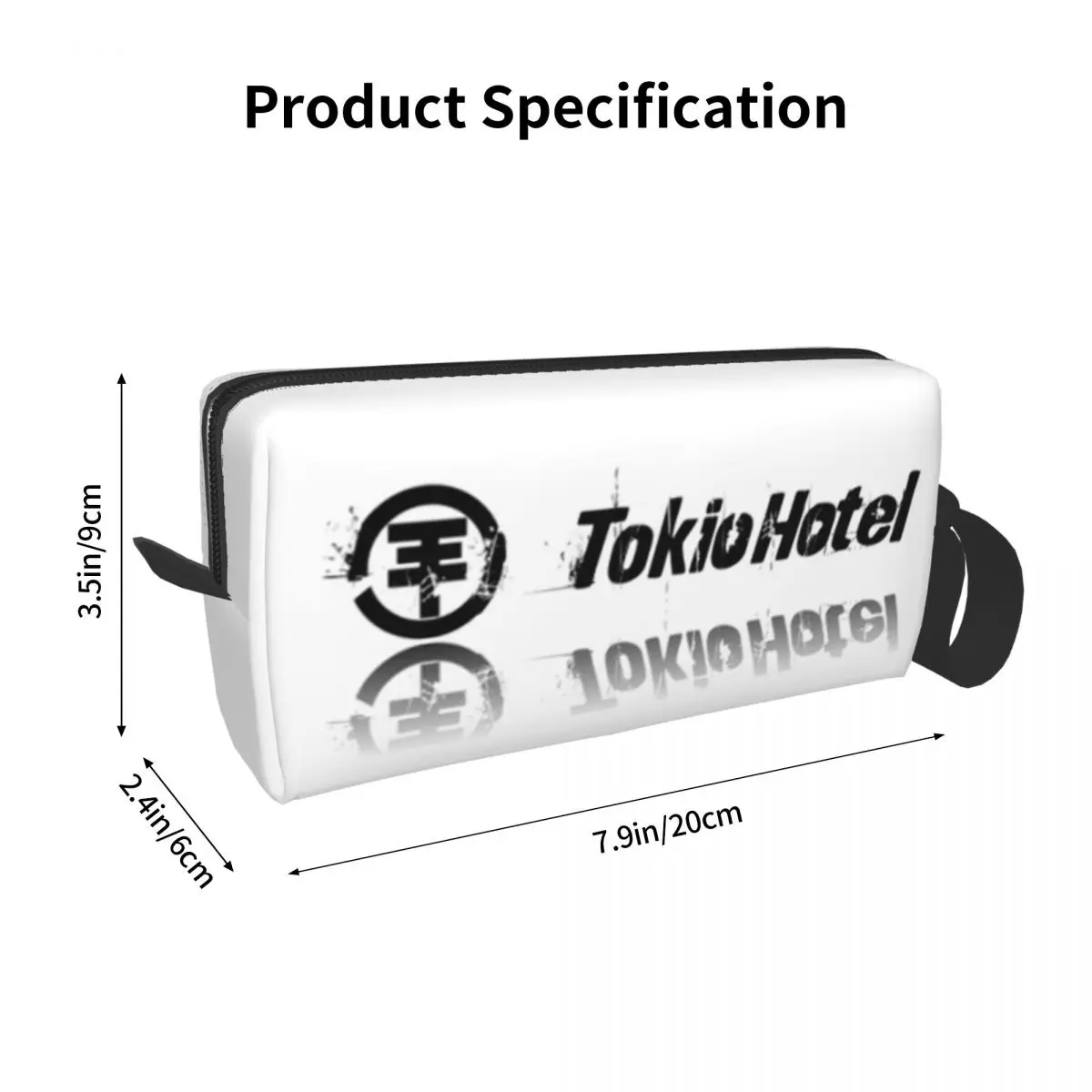 Tokio Hotel Pop Music Pencil Cases Large Storage Pen Bags Pen Box Pencil Pouch For Boys Girls Students Stationery Makeup Bag