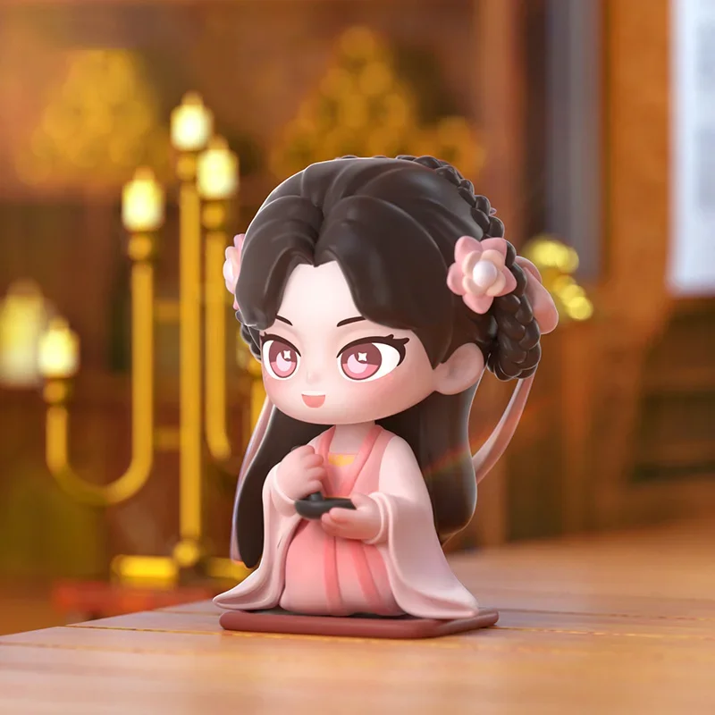 Immortal Samsara Yan Dan Ying Yuan Q Version Teleplay Action Figure Kawaii Collection Ornament Cute Model Desk Decor Toys Gift