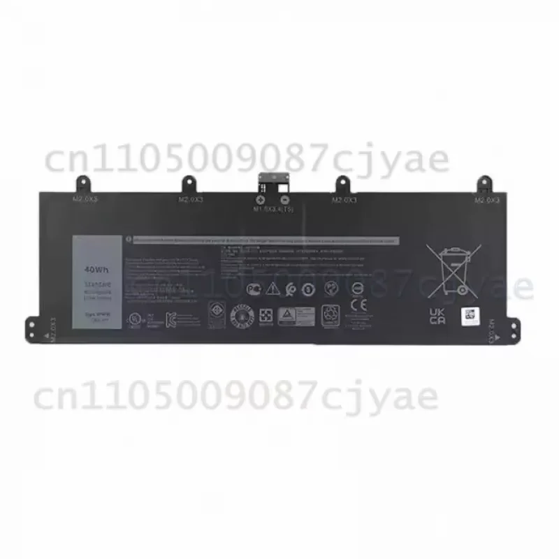 Safe Reliable Replacement Powercell  9F4FN 2VKW9 7.6V 40Wh Laptop Battery for Dell Latitude 7320 2-in-1 Tablet
