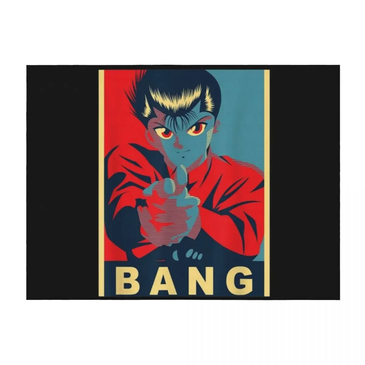 

Yuyu-Hakusho-Team Classic . Throw Blanket Retros heavy to sleep Decorative Beds For Decorative Sofa Blankets