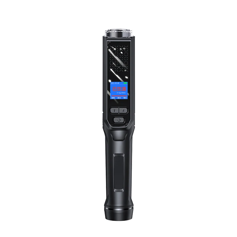 Automatic Sample Analysis Traffic Quick Test Detector Portable Handheld Digital Fuel Cell Sensor Breath Alcohol Tester CE