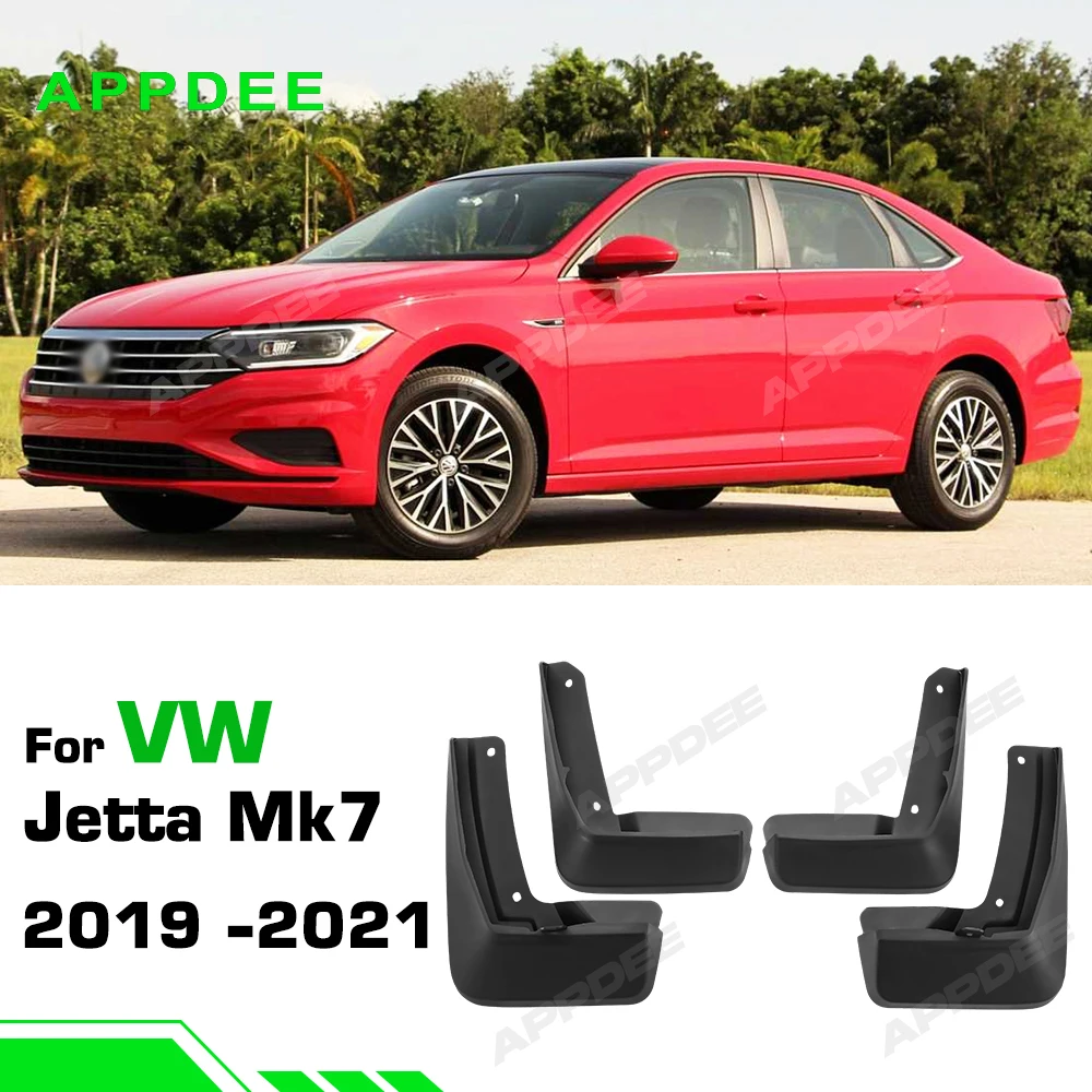 For Fender Protector For VW Jetta Mk7 2019 2020 2021 Fender Mudflaps Splash Guards Mudguards Mud Flaps