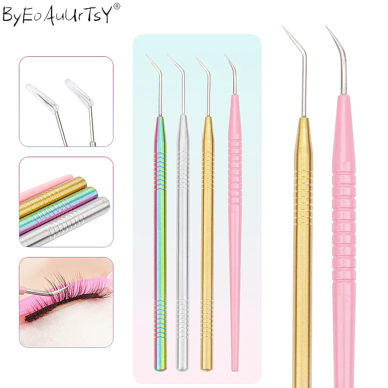 1pcs Eyelash Perm Rods Lifting Tools Metal Clean Up Stick Beauty Lash Separating Tool Grafting False Lashes Extension Supplies