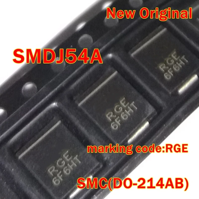 5Pcs to 300Pcs Smdj54A Smc(Do-214Ab) New Original Marking Code:Rge Transient Voltage Suppression Diodes