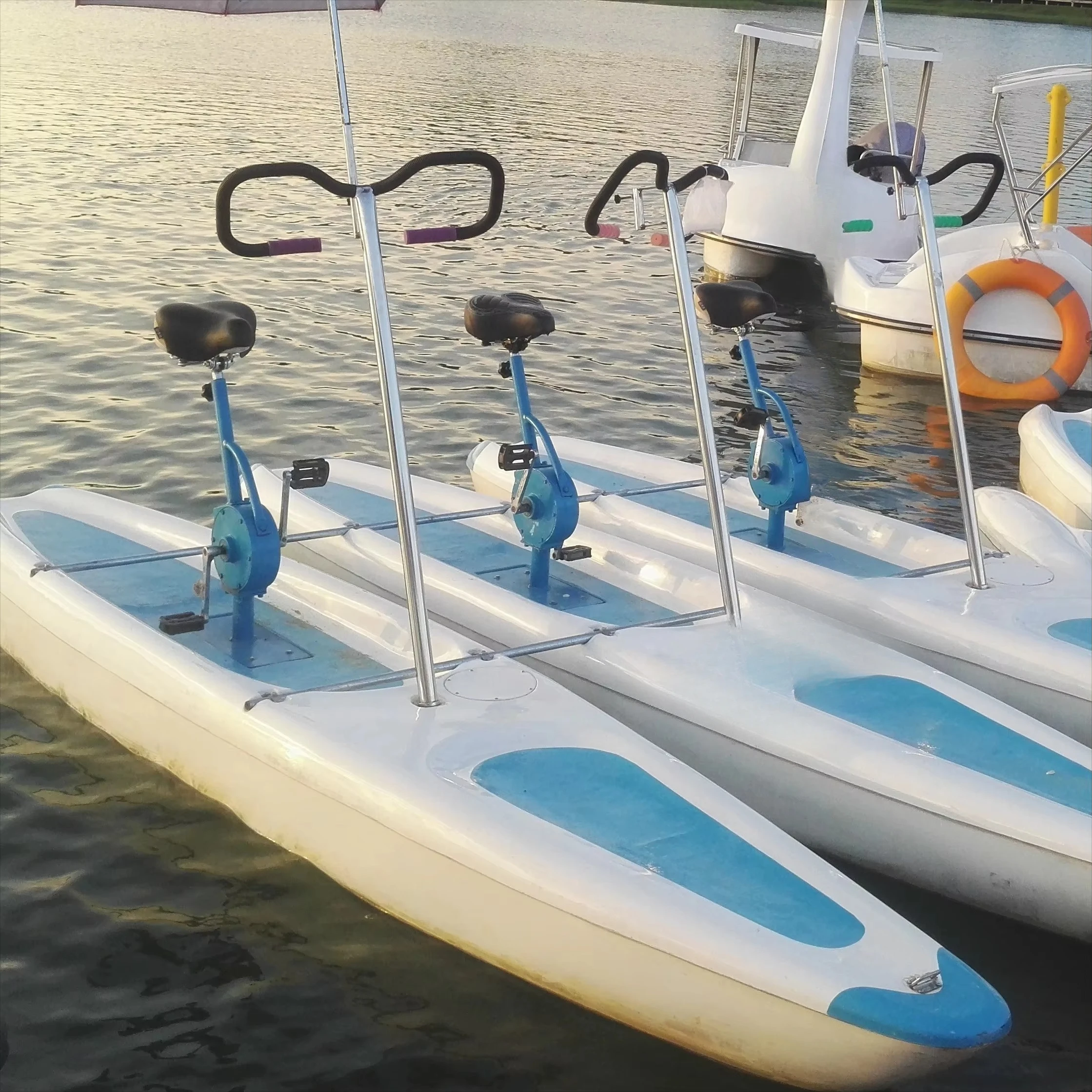Outdoor Water Entertainment Bike Summer Sports Bike Water Bicycle for Sales