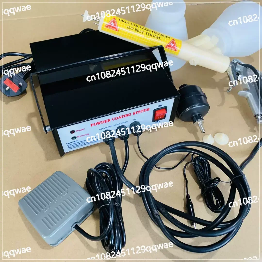PC03-5 Portable Powder Coating System with 5 Adjustable Levels, Electric Powder Spray Kit for DIY Home Automotive Industrial Use