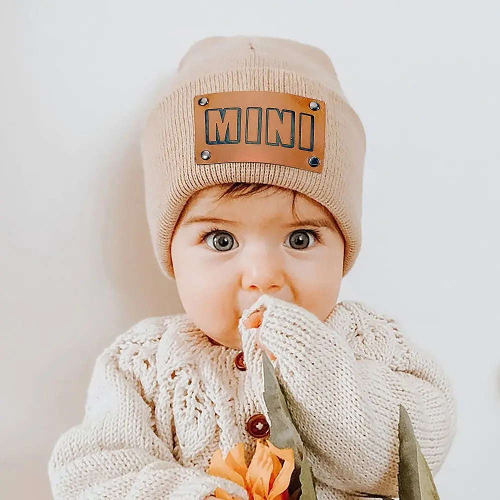 

Pullover Hat Fashion Warm Knitted Hats Mini Windproof Beanie Cap Cold Proof Ear Protection Hat Autumn Winter Kids Hats & Caps